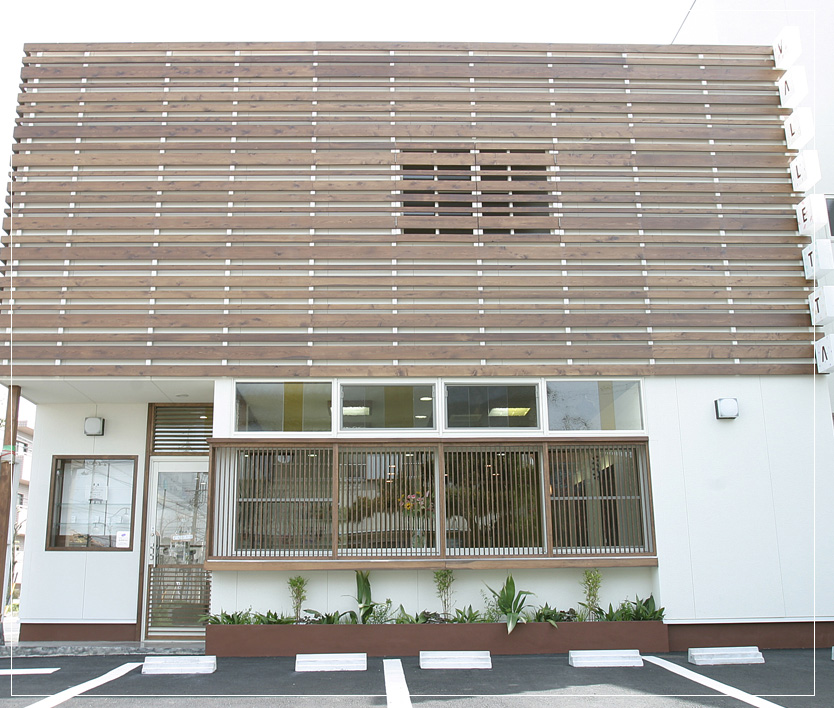 稲沢市の「ヘア ヴァレッタ」｜店舗付き住宅デザインは名古屋のスーパーボギーデザイン事務所