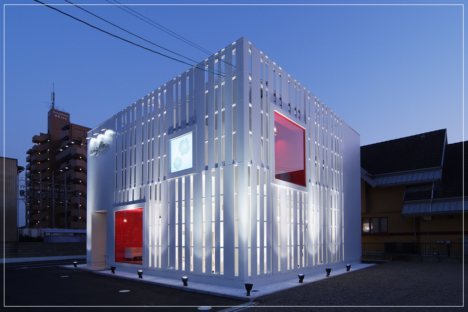 三重県の「ニイゴオゼロハチヘアー」｜美容院の店舗デザインはスーパーボギー