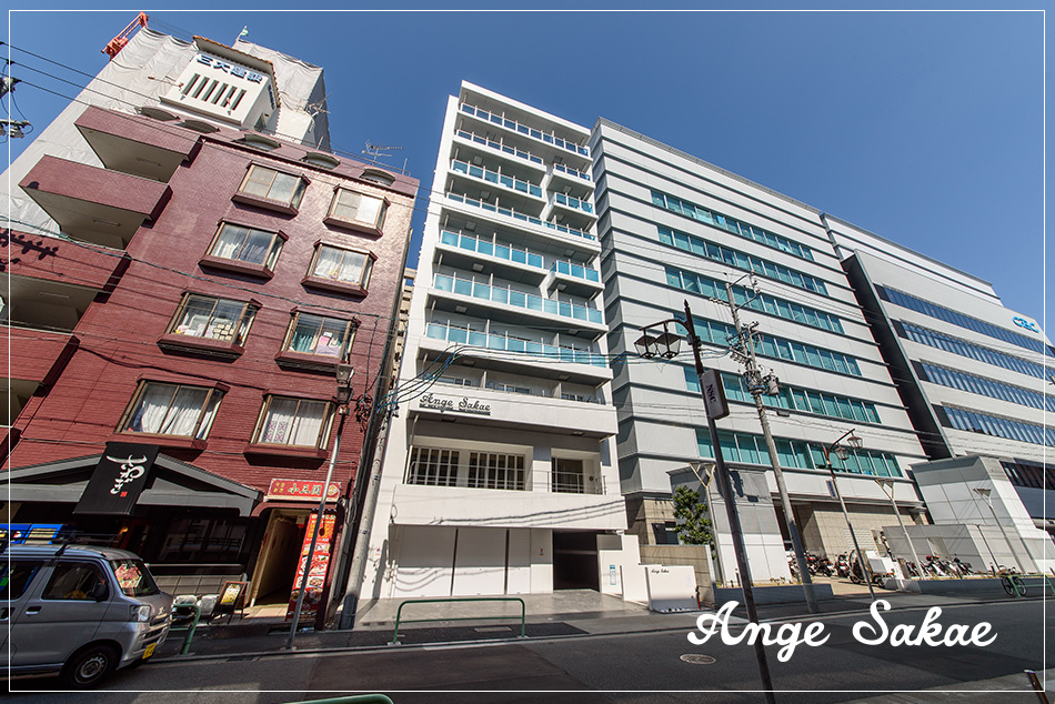 名古屋の「アンジュサカエ」｜店舗付きマンションデザインは名古屋のスーパーボギーデザイン事務所