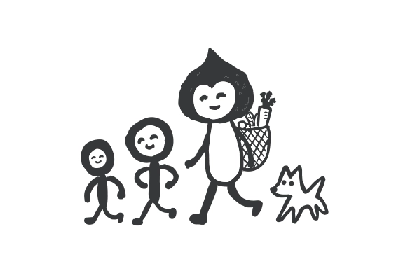 複合施設　丹波春日小町のキャラクター